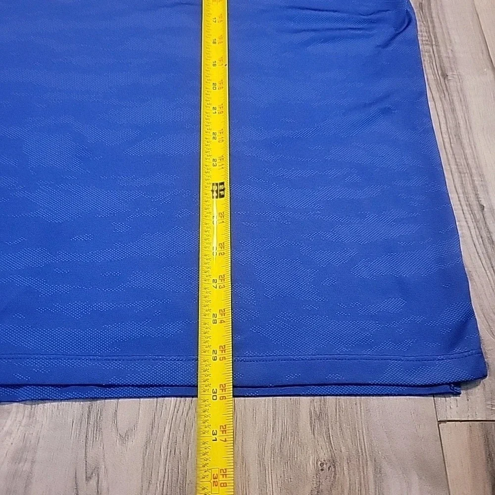 Nike‎ Golf Polo Shirt Mens XXL Blue Dri Fit Standard Fit